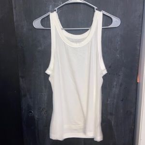 White tank top
